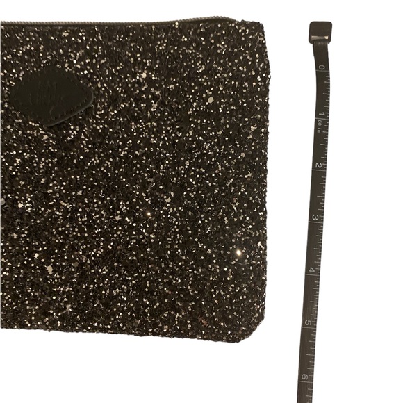 Black Glitter Clutch w/ Chain - NWOT - Picture 7 of 7